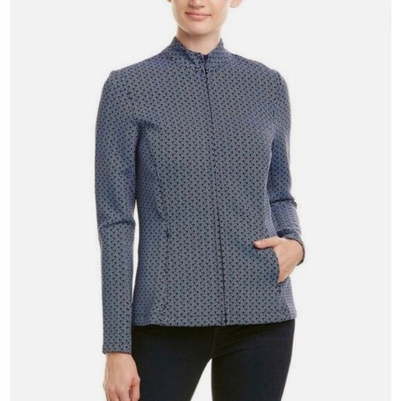 NWOT J.Mclaughlin Full Zip Front Billie Track Workout Gym Jacket Women's Small - Picture 1 of 12